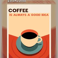 Кофейная чашка — неоновая вывеска Art Studio