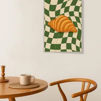 Постер круассан на кухню винтажный — фото 4