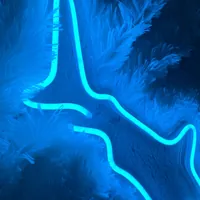 Неоновая вывеска акула для кафе и магазинов — фото 3