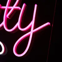 Неоновая вывеска beauty Zone для магазина красоты — фото 2