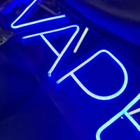 Неоновая вывеска Vape 50x20 синий — фото 5