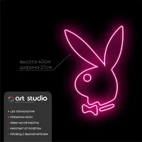 Playboy — неоновая вывеска Art Studio