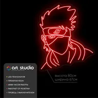 Наруто — неоновая вывеска Art Studio