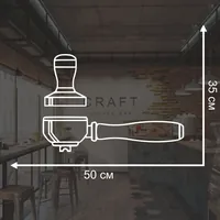 Наклейка холдер без фона белая для авто и дома — фото 2