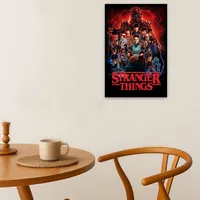 Постер Stranger Things 29×42 см красный — фото 4