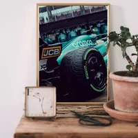 Постер F1 колесо болида интерьерный без рамки — фото 2