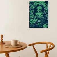 этно постер шаманка с травами и цветами — фото 4