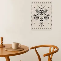 Минималистичный постер с мотыльком 29x42 см — фото 4