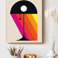 ретро постер стиля Bauhaus 29×42 см — фото 3