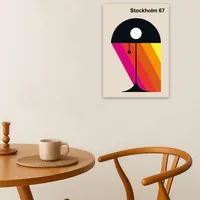 ретро постер стиля Bauhaus 29×42 см — фото 4