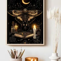 Постер магический мотылек 29×42 см для интерьера — фото 3