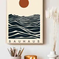 интерьерный постер Bauhaus с морским пейзажем — фото 3