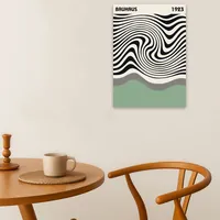 Интерьерный постер Баухаус 29×42 см черно-белый — фото 4