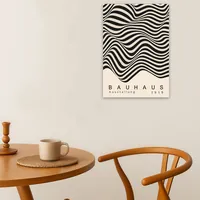 Постер в стиле Bauhaus с оптическим узором — фото 4