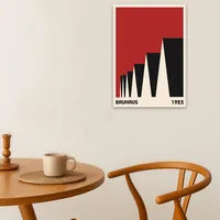 Постер Bauhaus абстрактный 29x42 см без рамки — фото 4