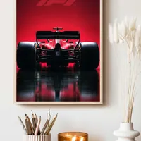 Ferrari Формула 1 вид сзади красный болид — фото 3