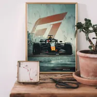 постер болид Формулы 1 вид сверху — фото 2