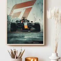 постер болид Формулы 1 вид сверху — фото 3