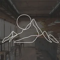 Горы и солнце наклейка без фона — фото 3