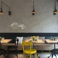 Наклейка чашка кофе и круассан — фото 3