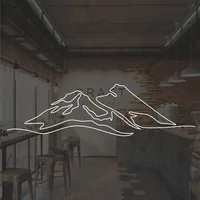 Горы наклейка на стену 100x30см — фото 2