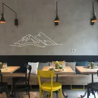 Горы наклейка на стену 100x30см — фото 3