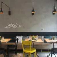 Наклейка Горы белая 49×14 см — фото 2