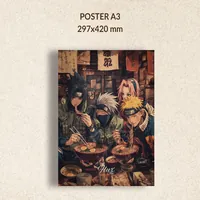 Постер Аниме Наруто лапшичная Ичираку — фото 1