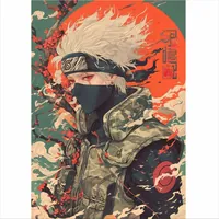 Постер Аниме Наруто Какаши взрослый арт — фото 2