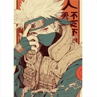 Постер аниме Наруто Какаши в стиле арт — фото 2