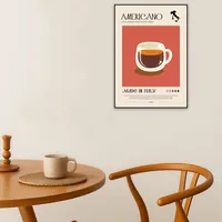 Постер Americano 29x42 см деревенский стиль — фото 6