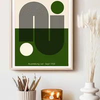 Постер Bauhaus Геометрия абстрактный стиль — фото 4