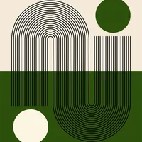 Постер Bauhaus Геометрия абстрактный стиль — фото 5