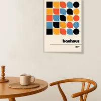 Постер Bauhaus Цветовая мозаика 29x42 см — фото 2