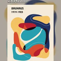 Постер А3 История и стиль Баухаус — фото 1