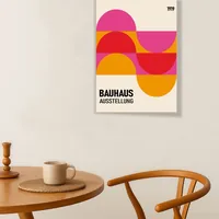 Bauhaus 1919 Абстрактный интерьерный постер современного дизайна — фото 2
