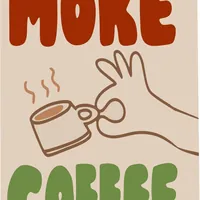 Постер More Coffee — кофейное искусство для интерьера — фото 5