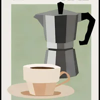 Постер Гейзер Coffee Time — фото 3