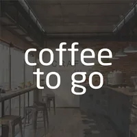 Наклейка Coffee To Go черная без рамки — фото 3