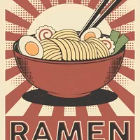 Постер с японским раменом для кухни — фото 2