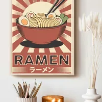 Постер с японским раменом для кухни — фото 4