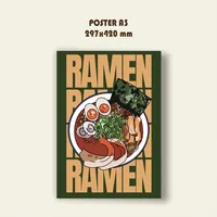 Ramen, лапша — неоновая вывеска Art Studio