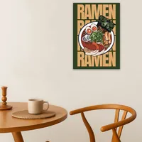 Постер лапша Рамен японский стиль для кухни — фото 5