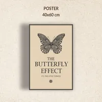Бабочка винтажная, Butterfly — неоновая вывеска Art Studio