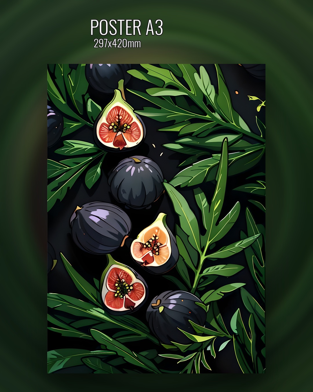 Постер инжир фауна 29×42