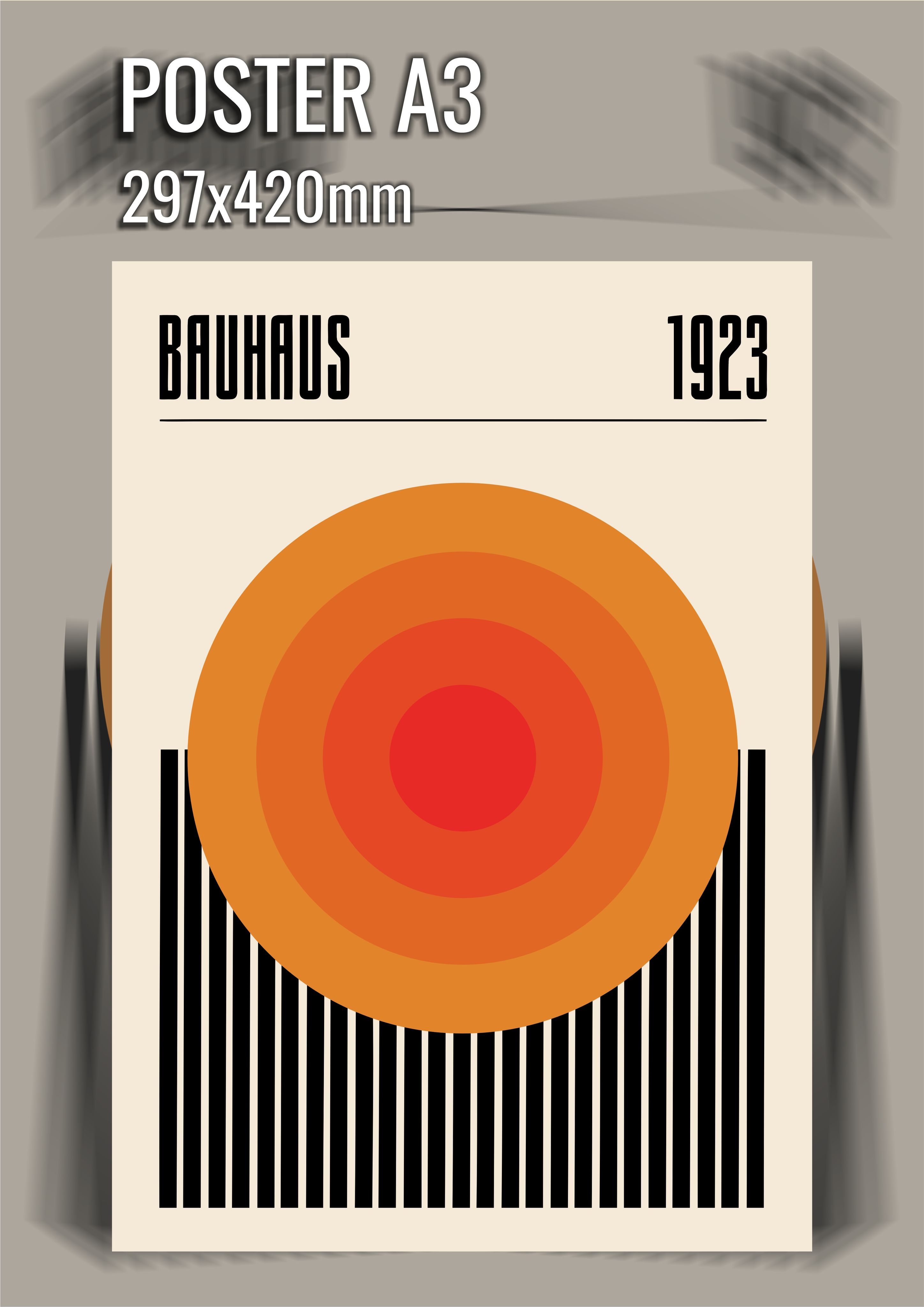 Bauhaus 1923 Концентрические круги