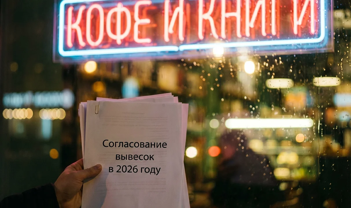 Согласование вывески в Москве